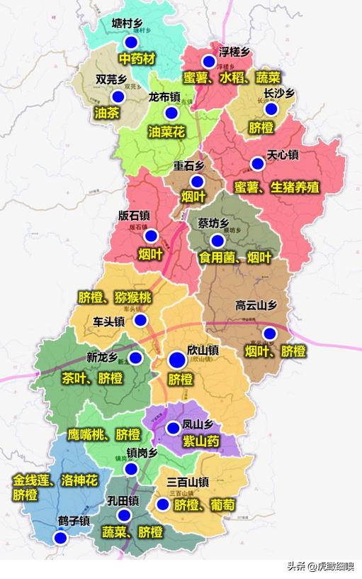 安远脐橙集散点，地理位置与产业影响力概述