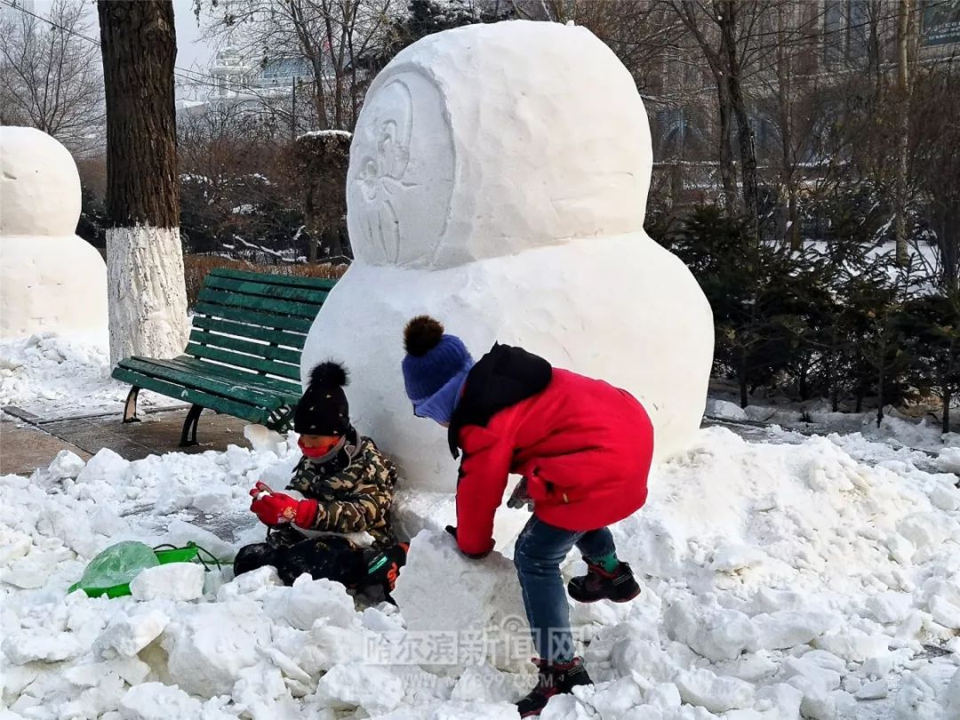 哈尔滨园区创新活动，198元认领雪人，体验冰雪奇缘的魅力